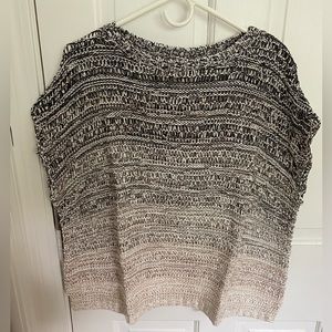 Marla Wynne Ombré Marled Knit Box Sweater XL